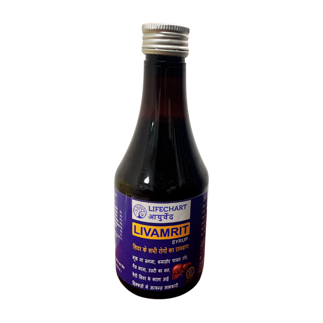 Livamrit Syrup by LifeChart Ayurveda