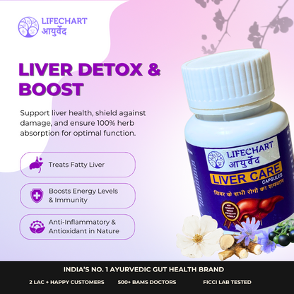 Liver Care By Lifechart Ayurveda (Instant Relief)